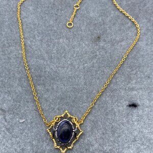 Alexis Bittar Blue Lace Agate Collection Necklace